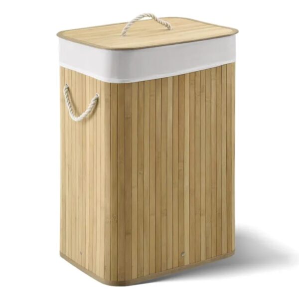 Natural Bamboo Laundry Basket