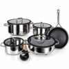 15-Piece Triply Stainless Steel Cookware Set