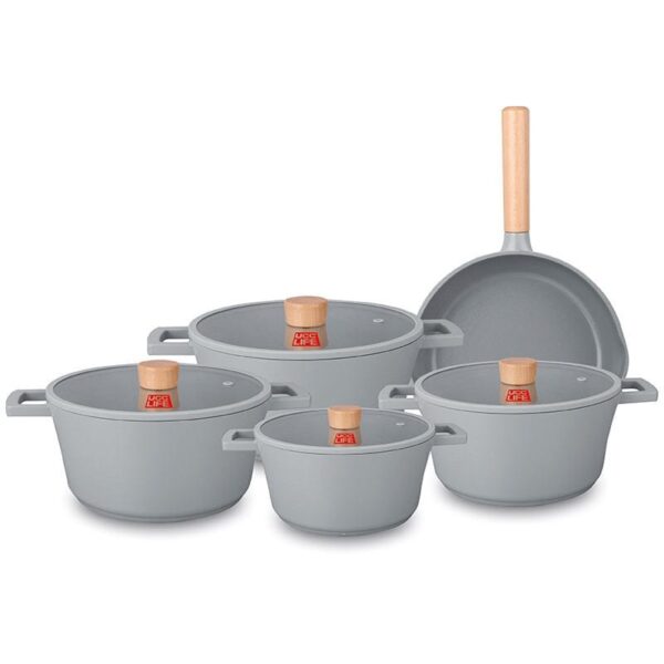 11-Piece Ceramic Non-Stick Cookware Set