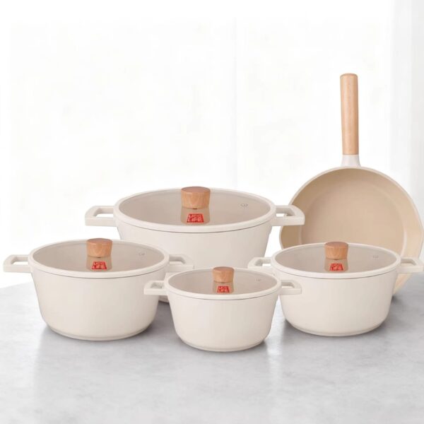 11-Piece Ceramic Non-Stick Cookware Set