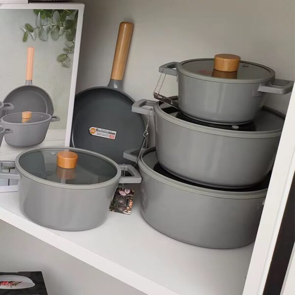 11-Piece Ceramic Non-Stick Cookware Set
